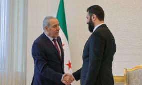 الشيخ يبحث مع الرئيس السوري آخر التطورات بالمنطقة