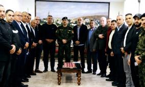 بالصور| اللواء العبد إبراهيم خليل يبحث تعزيز السلم الأهلي مع وفد من الأسرى المحررين وكبار الضباط