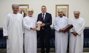 السفير الرويضي يلتقي جمعية الصحفيين العُمانية ويطلعها على الأوضاع في فلسطين