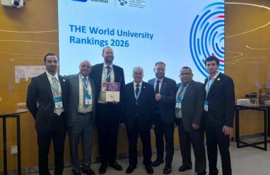 عمان الأهلية تفوز بالمركز الأول على الجامعات الأردنية و 401 -500 عالمياً بتصنيف التايمز العالمي لعام 2026