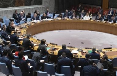 الولايات المتحدة الأميركية تتولى رئاسة مجلس الأمن الدولي للشهر الجاري