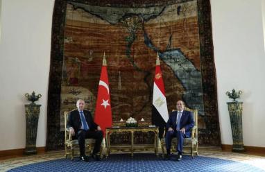 إردوغان: تركيا ستعمل مع مصر لاستعادة السلام وإعادة الإعمار في غزة