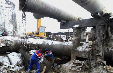 هجوم روسي واسع على شبكة الطاقة الأوكرانية