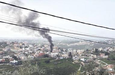 لبنان: 3 شهداء بينهم طفل بغارة على مركبة في بلدة يانوح