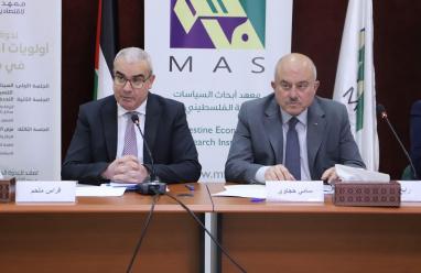 وزير الحكم المحلي يشارك في ورشة "ماس" لمناقشة تقييم قدرات بلديات شمال الضفة