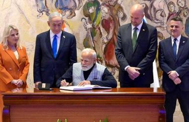 16 اتفاقية بين إسرائيل والهند وتعزيز العلاقات إلى شراكة إستراتيجية