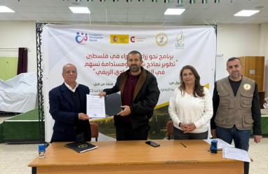 الإغاثة الزراعية توقع مبادرات مجتمعية لتحسين الواقع البيئي والخدماتي في بلدات جنين