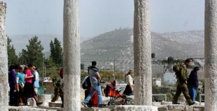 الاحتلال يثبت أمر الاستيلاء على آثار سبسطية