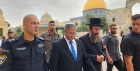 الأردن يدين اقتحام المتطرف بن غفير المسجد الأقصى