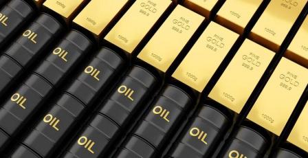 تراجع أسعار الذهب وارتفاع النفط عالميا