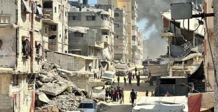  استشهاد طفلين بقصف الاحتلال محيط مستشفى كمال عدوان شمال غزة