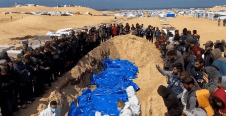 45 شهيدًا يصل رفاتهم إلى مجمع ناصر الطبي بخان يونس واستشهاد مواطن في قصف للاحتلال شرقي المدينة