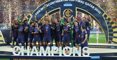 تتويج باريس سان جيرمان بكأس القارات للأندية FIFA قطر 2025