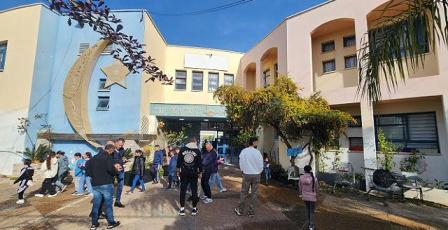 طمرة: مظاهرة باتجاه مركز الشرطة إثر إطلاق نار قبالة مدرسة البيروني