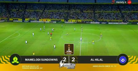 ملخص نتيجة مباراة الهلال السوداني وماميلودي صن داونز اليوم