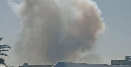 بالفيديو: الاحتلال يقصف خيام النازحين في مواصي خان يونس