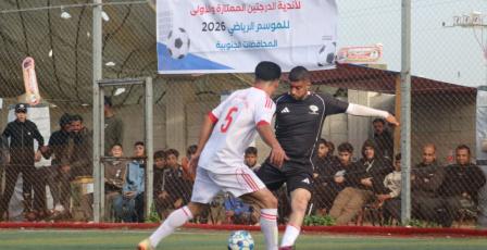 صور| افتتاح البطولة التنشيطية لخماسيات كرة القدم في قطاع غزة 