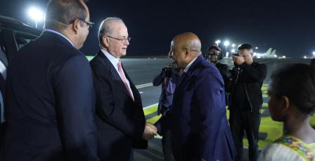 صور| مصطفى يصل أديس أبابا للمشاركة في قمة الاتحاد الأفريقي