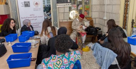 وكالة "بيت مال القدس" تطلق أسبوعاً تدريبياً لتطوير الحرف التقليدية في القدس