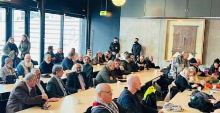  التجمع الديمقراطي الفلسطيني في الدنمارك وهيئة التنسيق في كوبنهاغن يكرّمان القوى الدنماركية الداعمة لفلسطين