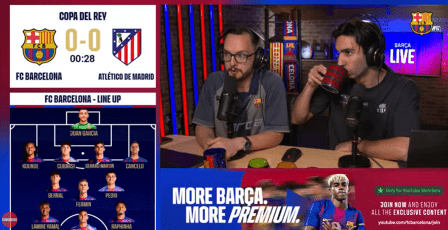 كيف تشاهد مباراة برشلونة وأتلتيكو مدريد مباشر عبر تطبيق Shahid MBC؟ وهل لها تردد فضائي في مصر والدول العربية