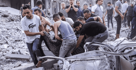 6 شهداء بقصف إسرائيلي في مخيم البريج وسط قطاع غزة