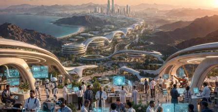 دليل وظائف نيوم 2026: التخصصات المطلوبة، سلم الرواتب، وطريقة التقديم الرسمية