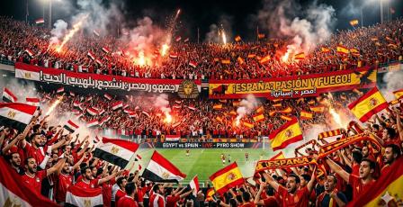 بث مباشر مباراة مصر وإسبانيا بث مباشر يلا شوت بجودة عالية