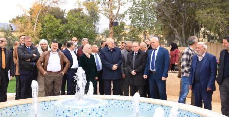 افتتاح حديقة عامة لتجمع جنوب غرب رام الله ومركزا لخدمات الجمهور في بيت عور التحتا