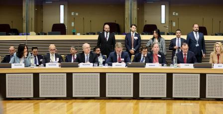 مصطفى في كلمته أمام اجتماع المانحين: الاستقرار الاقتصادي أولوية ويتطلب دعما ماليا عاجلا ومستداما