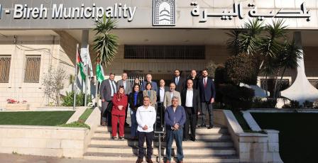 المهندس منيف طريش رئيسًا لبلدية البيرة والمحامي أمجد الشلة نائبًا للرئيس