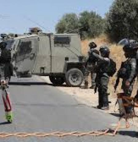 قوات الاحتلال تنصب حاجزا عسكريا غرب بيت لحم