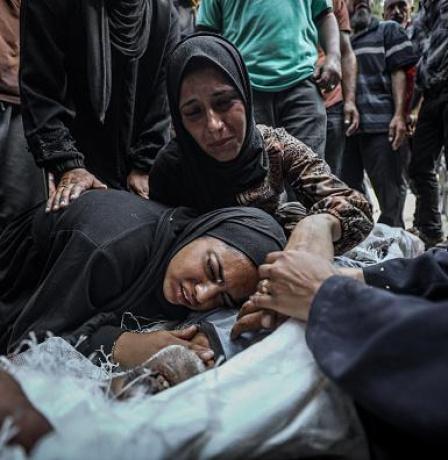 وفاة مسنة جراء البرد القارس جنوب قطاع غزة