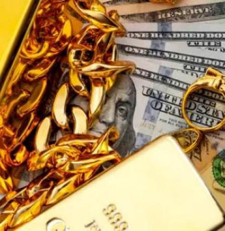 الذهب ينخفض مع ارتفاع الدولار وزيادة مخاوف التضخم