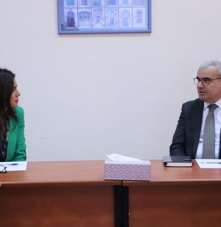 معهد "ماس" وبورصة فلسطين يبحثان تعزيز التعاون وبناء شراكة استراتيجية