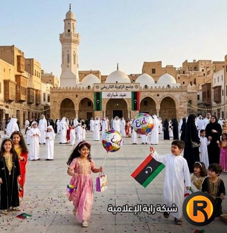 موعد وقت صلاة عيد الفطر  2026 م في ليبيا | وزارة الأوقاف تحدد وقت واماكن الصلاة