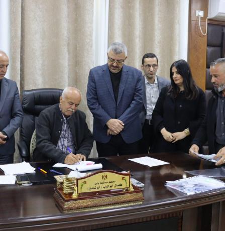 توقيع اتفاقيات زراعية في جنين لدعم 6 مزارعين وتعزيز الاستثمار المستدام