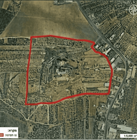 الاحتلال يُخطر بالاستيلاء على نحو 9 دونمات من أراضي الفندقومية جنوب جنين