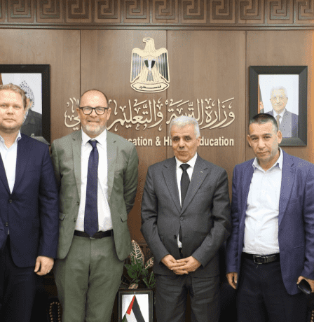 برهم يبحث مع ممثل اليونيسف مستجدات التعليم في ظل الظروف الراهنة