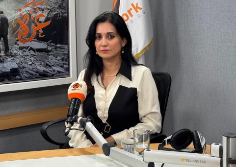 الفنانة رانيا العامودي: الفن هوية وذاكرة شعب والمرأة صوت الأرض