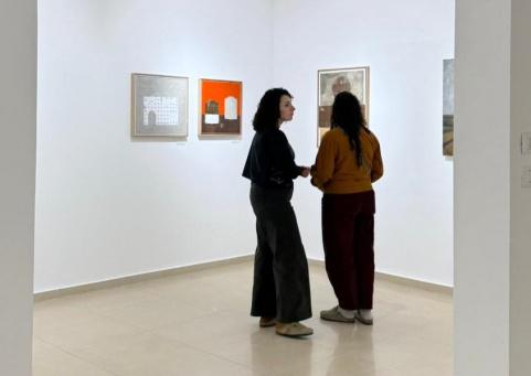 افتتاح معرض "عُش هَش" للفنان يزن أبو سلامة في "غاليري زاوية" برام الله