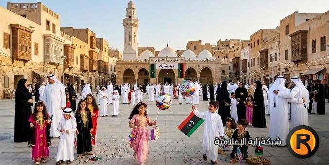 موعد وقت صلاة عيد الفطر  2026 م في ليبيا | وزارة الأوقاف تحدد وقت واماكن الصلاة