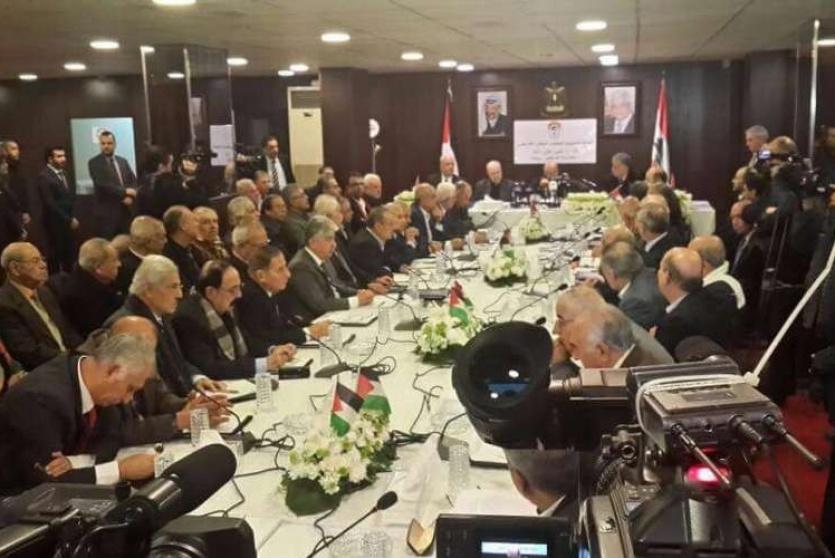 اجتماع سابق لاعضاء اللجنة التحضرية في لبنان