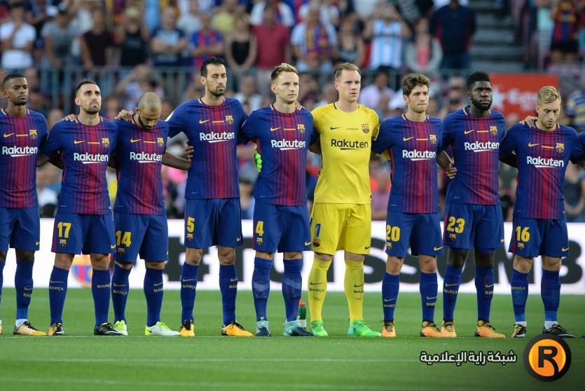  قائمة برشلونة امام سبورتنج