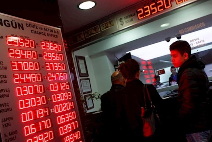 عجز في ميزان المعاملات الجارية لتركيا