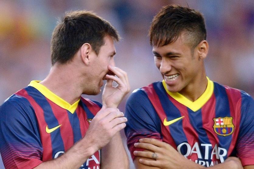 ميسي يبعث برسالة إلى نيمار.. والاخير يرد 
