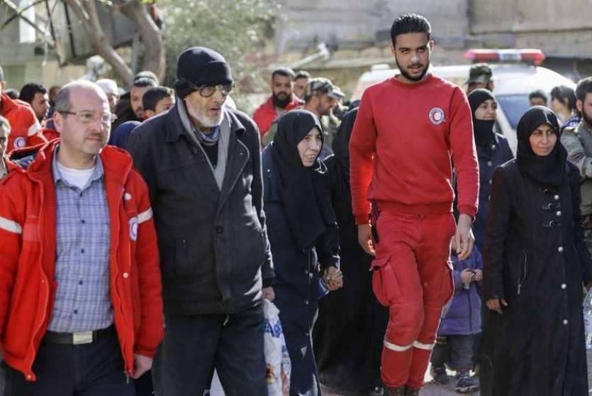 دنيون يغادرون الغوطة الشرقية