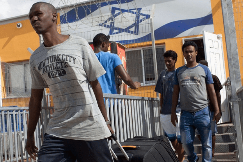 المهاجرين الافارقة