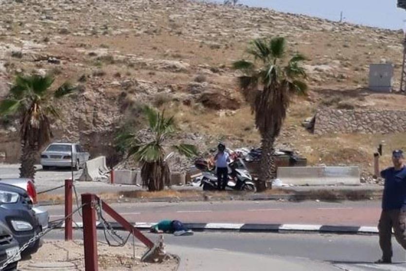 مكان اطلاق النار على الشهيد مرشود