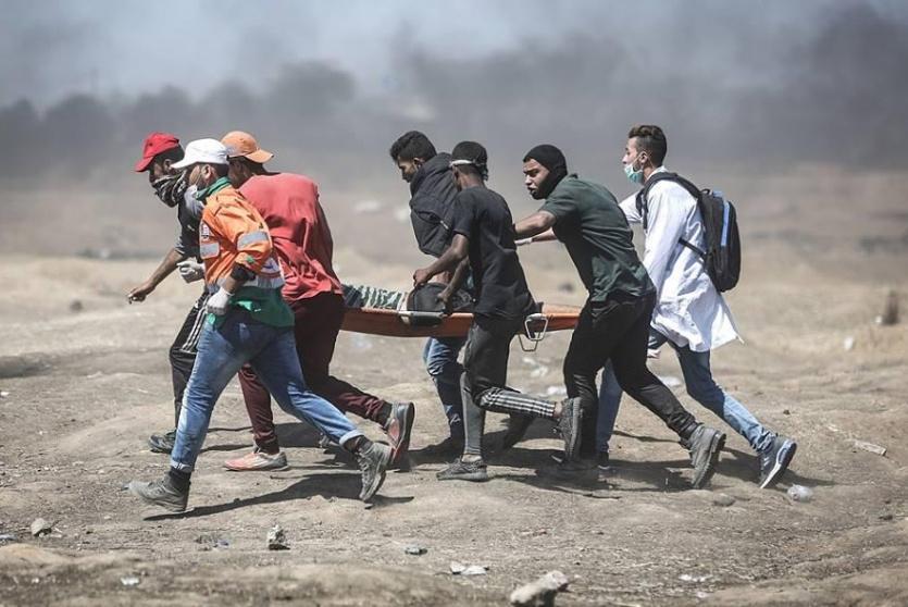 اعداد كبيرة من الجرحى في غزة
